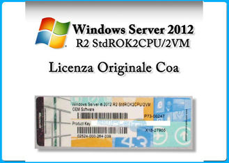 Microsoft Windows-Serverstandard 2012 R2 x 64-Bit-datacenter CALS sever2012 Soem-2 CPU-2 VM-/5