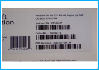 Microsoft Windows-Server 2012 Standard-R2 x trennen 64-Bit-CALS Soem-2 CPU-2 VM-/5, Soem 2012 r2