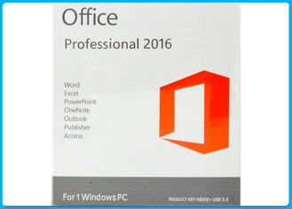 3,0 Einzelhandels-Kasten-, Microsoft Office-2016 Prohaus USBs Microsoft Office und Geschäft für MAC