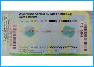 Standard r2 64 des Fensterservers 2008 Bit 5 cal-Mitgliedstaat-GEWINN (1 - 4 CPU + 5 Benutzer cal-Lizenz)