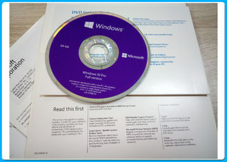 Berufs- 64-Bit-- volle Version Microsoft Windowss 10 ECHTE SCHLÜSSEL-DVD Schwergängigkeit Soems E-Mail