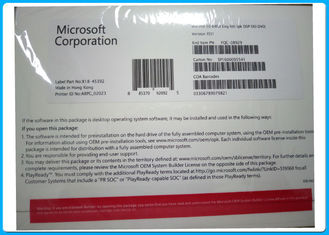 Software 64Bit DVD+ Microsoft Windowss 10 Pro-echter COA-Lizenz Soem-Satz