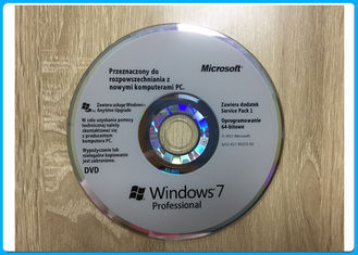 Aktivierungs-on-line--Windows 7 Pro-Soem COA-Lizenz FQC-08289 Soem-Schlüssel SP1-64Bit DVD