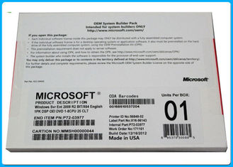 Ursprünglicher 25x Kunde Microsoft gewinnen Unternehmen R2 Dvd des Server-2008