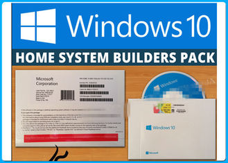 Echte System-Erbauer-+ Soem COA-Lizenz-Schlüssel-Aufkleber Windows 10 Haupt-32/64BIT DVD