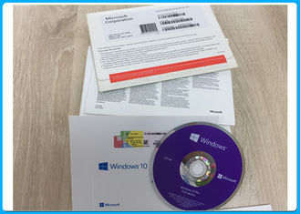 Lizenz-Schlüssel Mulit-Sprach-Microsoft Windowss 10 Pro-ursprünglicher Software-64bit DVD Disk+