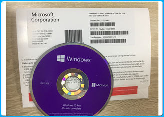 Ursprüngliche Software Microsoft Windowss 10 Pro-Soem-Satz 64BIT FQC-08981 Spanisch-Version