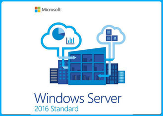 Microsoft Windows-Software, Windows-Server-Standard 2016 Englisch 64Bit 1 Kern PK DSP OEI DVD 16