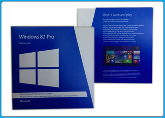 64/32 Pro Pack BIT Microsoft Windowss 8,1 volle Version DVD SP1s u. ursprünglicher Soem-Schlüssel