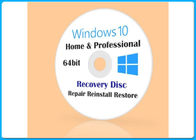 Gewinnen Sie 10 Pro-Software kundengerechten FQC 32/64BIT DVD Microsoft Windows COA X20