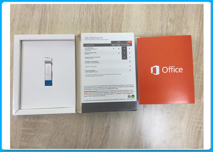 Ursprüngliches Microsoft Office 2016 Pro plus Kleinprodukt-Schlüsselkarte für 1 PC volle Version