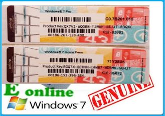 Versions-Microsoft Windows-Software-Soem-Schlüssel Microsoft Windowss 7 Home Premium voller englischer