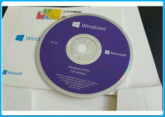 Neues Siegel-Pro-Bit DVD Microsoft Windowss 10 Software-64 mit Englisch Soem-Schlüssel-x