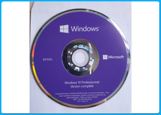 Echte Proberufspaket Bits DVD Microsoft Windowss 10 des franzose-64/gemacht in ursprünglichem Schlüssel Deutschlands aktiviert