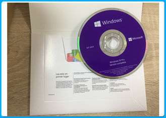 On-line-Soem-Lizenz-Proschlüssel Version der Aktivierung Windows10 spanischer + echte DVD-Scheibe