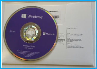 Echtes Microsoft Windows 10 Pro-32 x 64 Microsoft Windows-Software des Bit-DVD