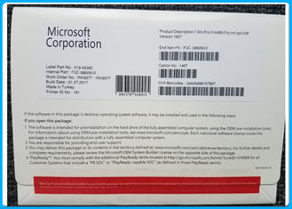 Englische Pro-Software Version Microsoft Windowss 10 32/64 Bit-echter Lizenz Soem-Schlüssel