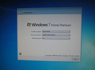 Bit-voller Versions-Einzelhandels-Kasten FPP-Schlüssel-Microsoft Windows-Software-Windows 7 Hauptprämien-64