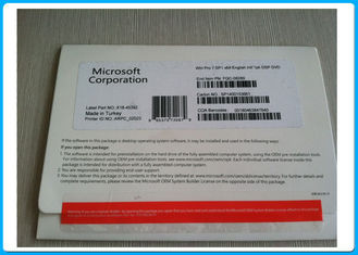 Windows 7 Pro- Soem-Satz Gewinn 7 Pro- sp1 Vollversion 64-Bit--Hologramm-DVD + SP1 OVP NEU