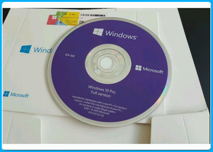 Bit Microsoft Windowss 10 Fachmann-64 Pro-Satz Soem-DVD/win10 mit echtem Produktschlüssel